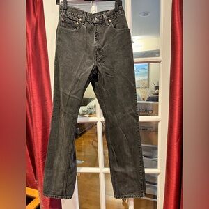 Levi's Men's Straight Jeans - Black